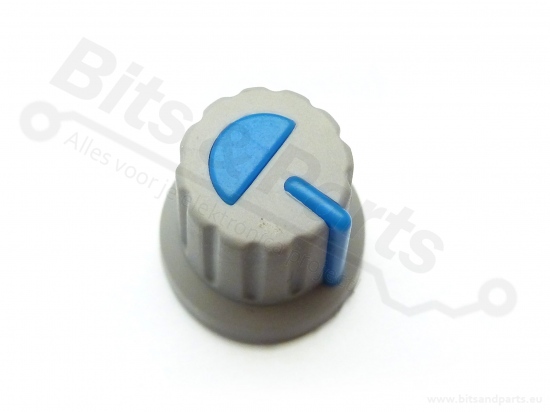 Knop Pointer Mengpaneel-stijl Grijs/Blauw